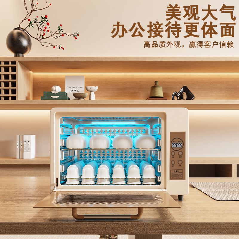 Small Household Sterilizer for Baby Bottles and Tableware Drying, Kitchen Tableware for Home Use