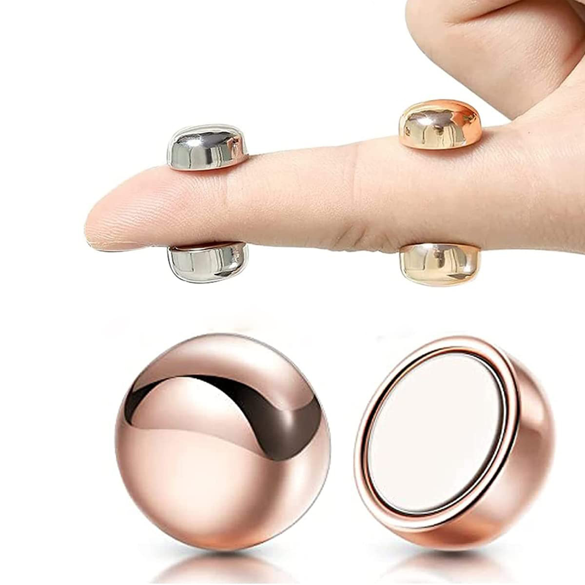 Cross-Border Hot Selling Silk Scarf Buckle, Exquisite, Simple and Sweet Magnetic Buckle, Women's Fixed Collar Clip, Multi-Color Strong Magnet High-End Headscarf