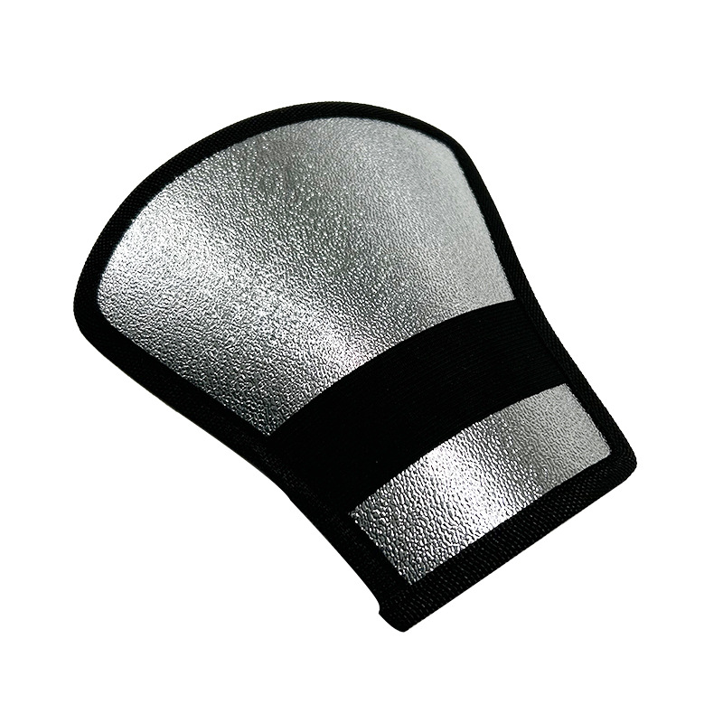 Soft light cover plate double-sided blocking fan-shaped photography shovel reflective carrying two-in-one silver white roof flash lamp cover manufacturers