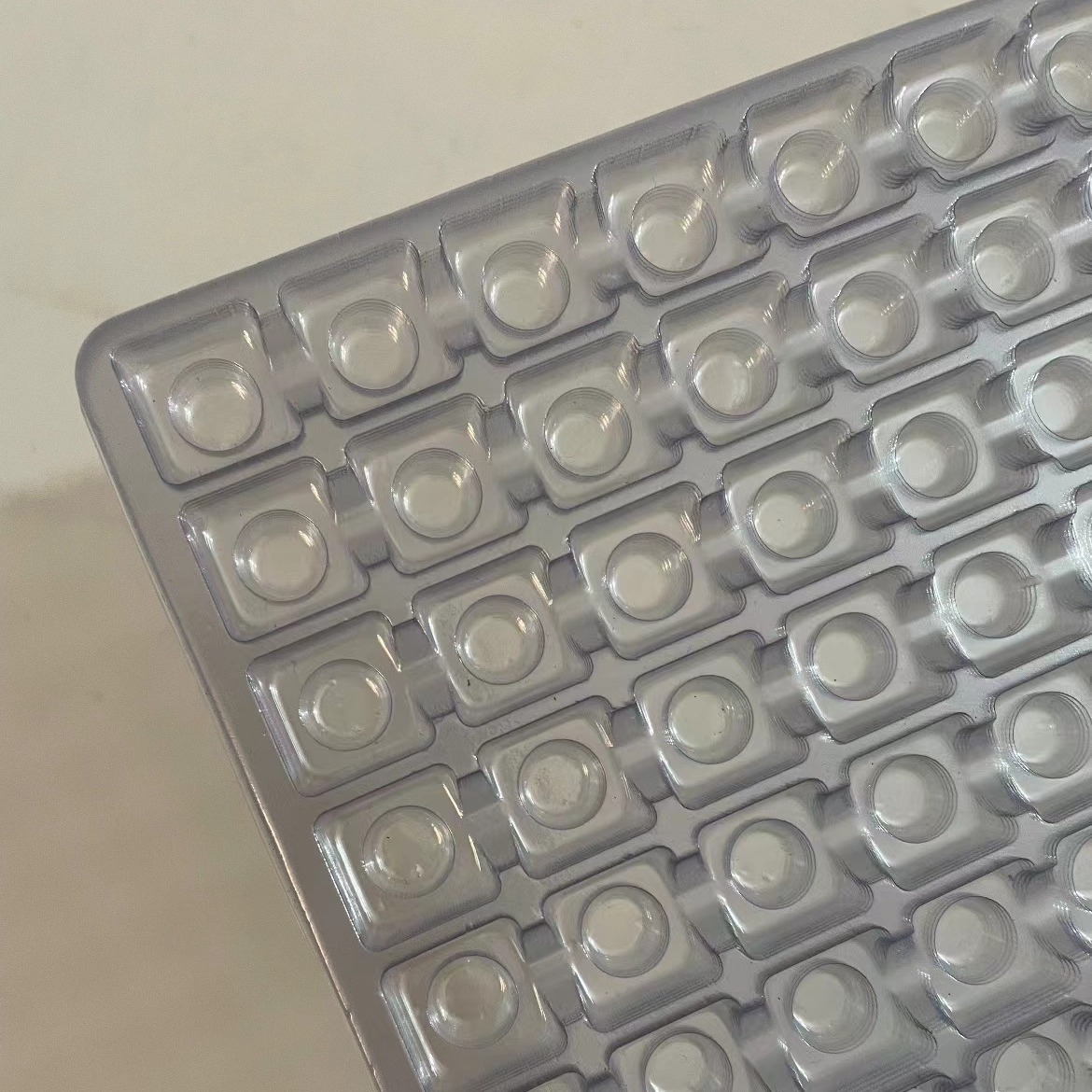 15-ячейковый поднос, PVC пластиковая коробка для упаковки кнопок