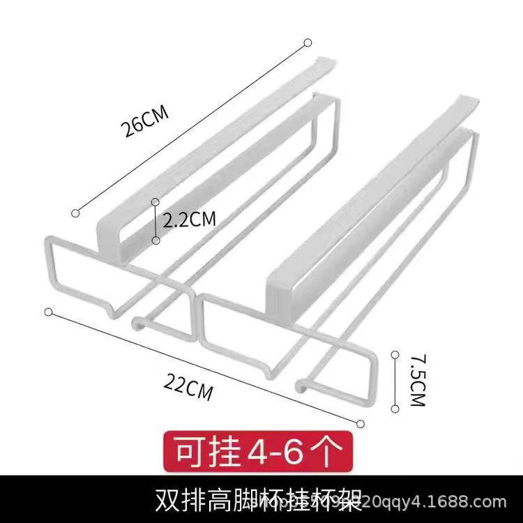 No Punching Upside down Red Wine Glass Rack Wrought Iron Goblet Holder Home Wine Cabinet Red Wine Glass Bar Hanging Wine Glass