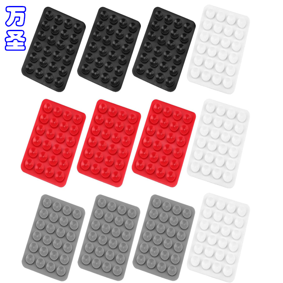 24 40 двусторонний силиконовый присоска, держатель для мобильного телефона, утолщенная двусторонняя 80 48 круглая 19