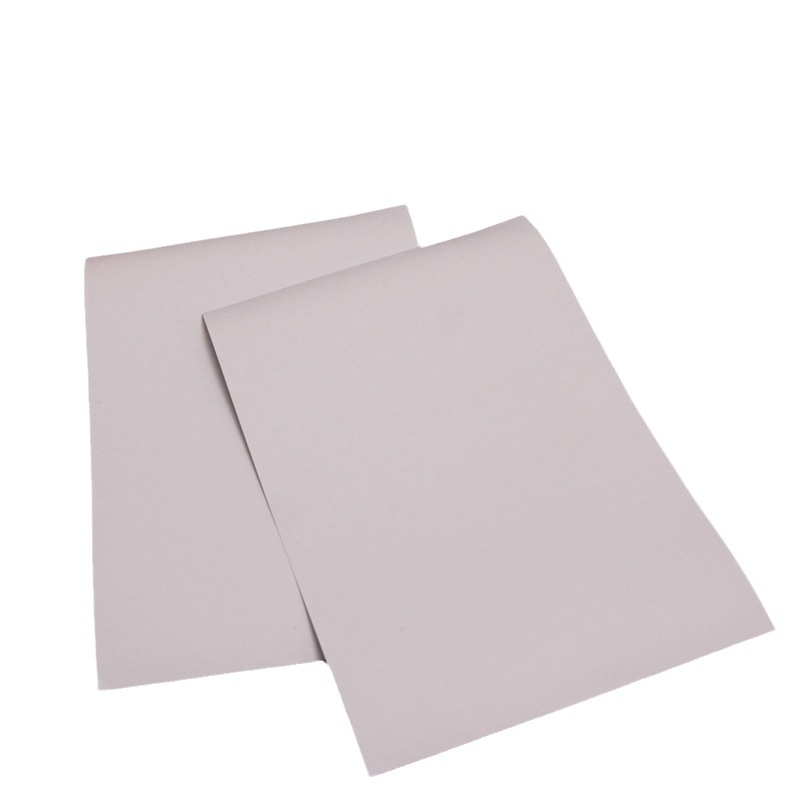 In stock square white cardboard A4 clothing cardboard T-shirt packaging white cardboard cardboard wholesale 250g to 450g