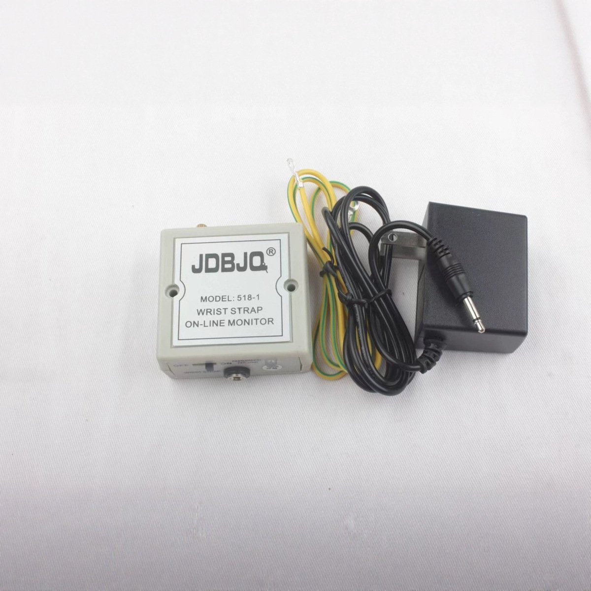 Single Station Electrostatic Ring Grounding Monitor 518-1 Anti-Static Wrist Strap Alarm Bracelet Detector