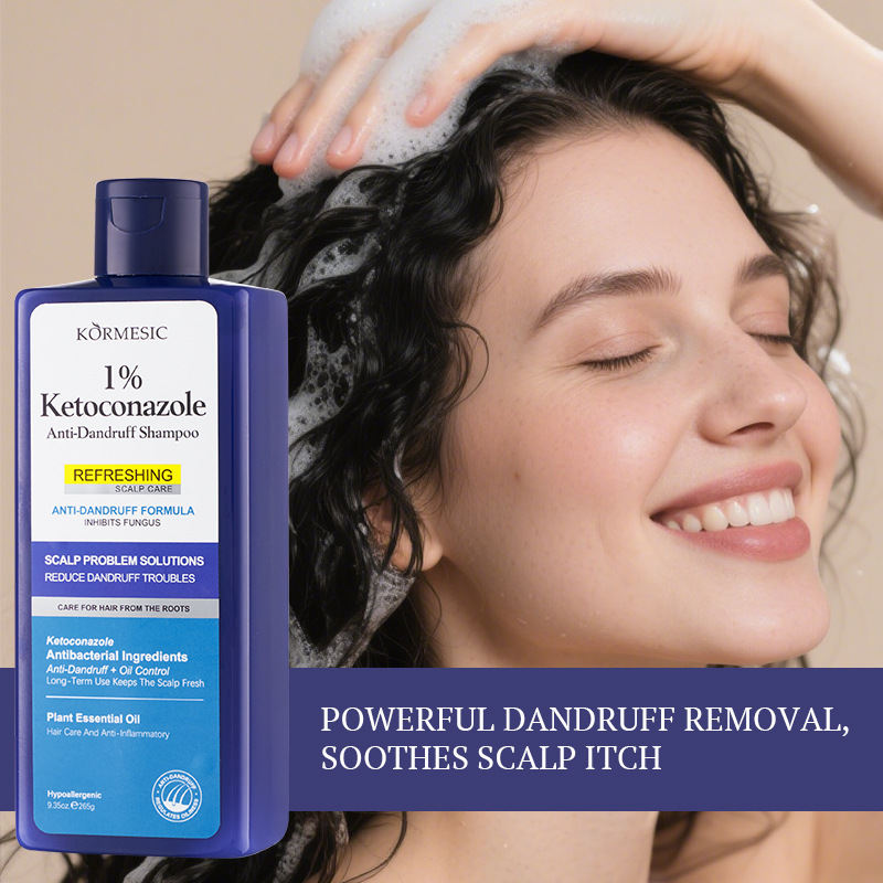 Шампунь Kormesic, освежающий, контроль масла, семейная упаковка, кросс-бодерный производитель, оптовая продажа