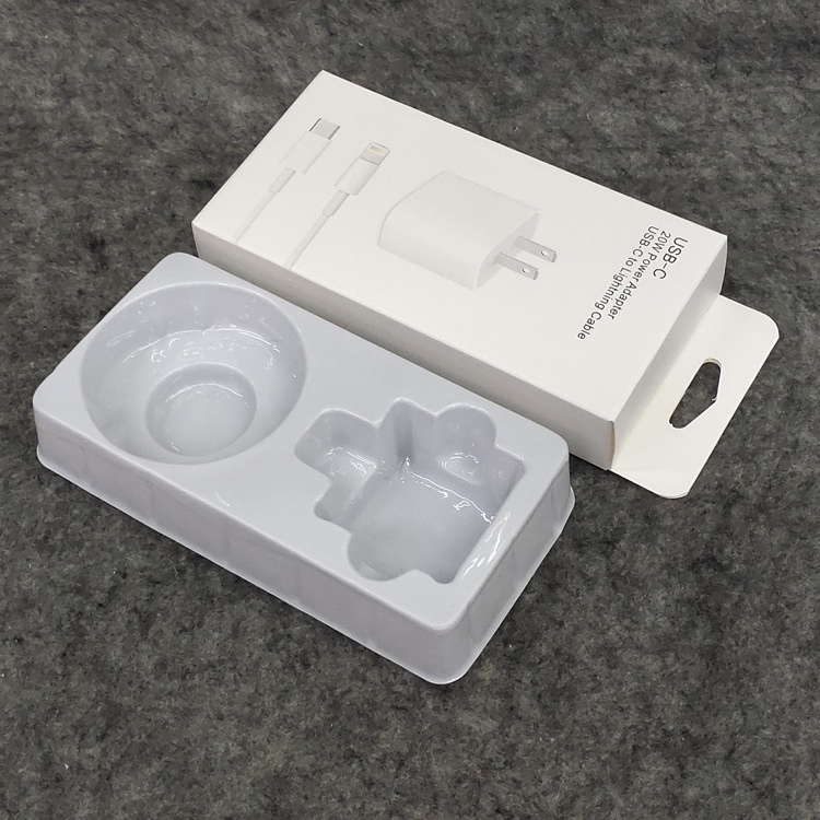 20W Charging Head Data Cable Set with Blister Packaging Box Wholesale Apple Pd Data Cable 2in1 Box in Stock