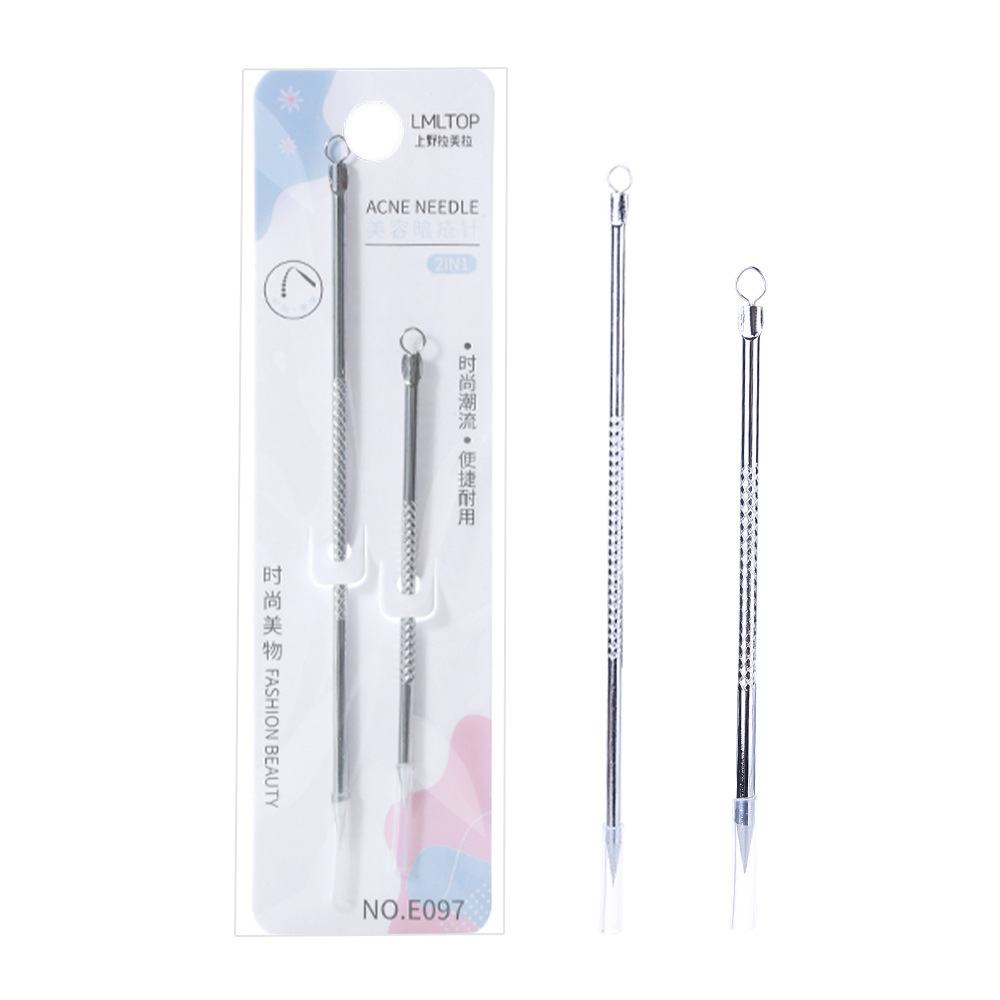 Lamela Acne Needle Stainless Steel Pimple Needle Beauty Salon Special Blackhead Needle E097 Individually Packaged Blackhead Extractor