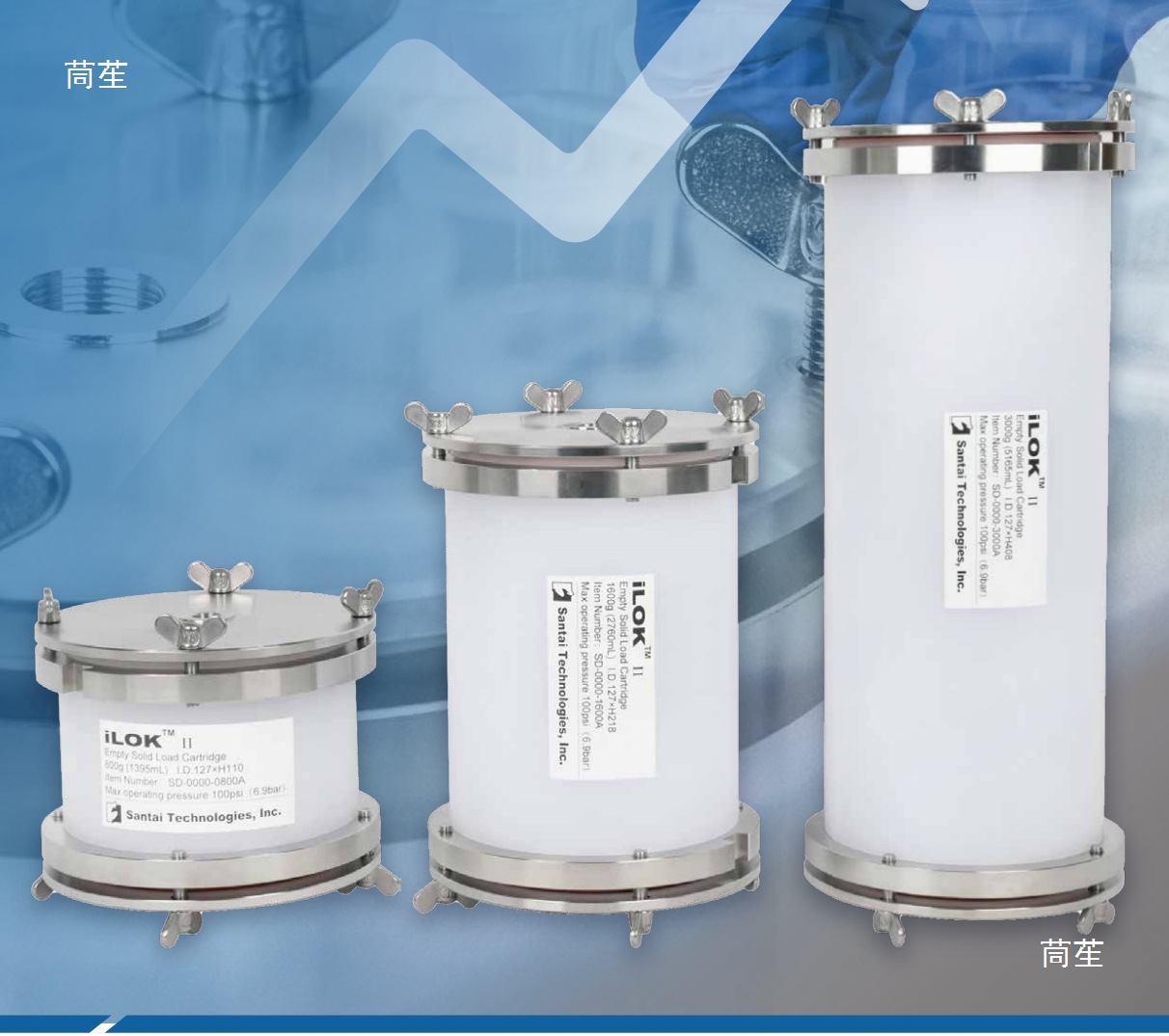 Ilok Empty Column San Tai Technology Reusable Empty Column Medium and Low Pressure Chromatography Column Containing O Ring