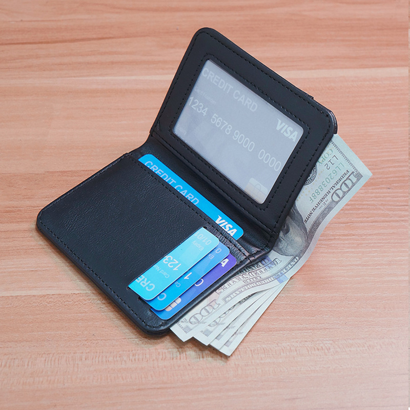 New Card Holder, Cross-Border Multi-Card Slot Card Holder, Vertical Id Card Holder, Men's Wallet, Mini Wallet