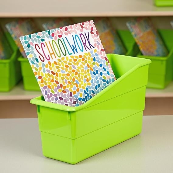 Plastic Storage Box Building Blocks Toy Storage Box Classroom Stationery Storage Box Cross-border Hot Sale