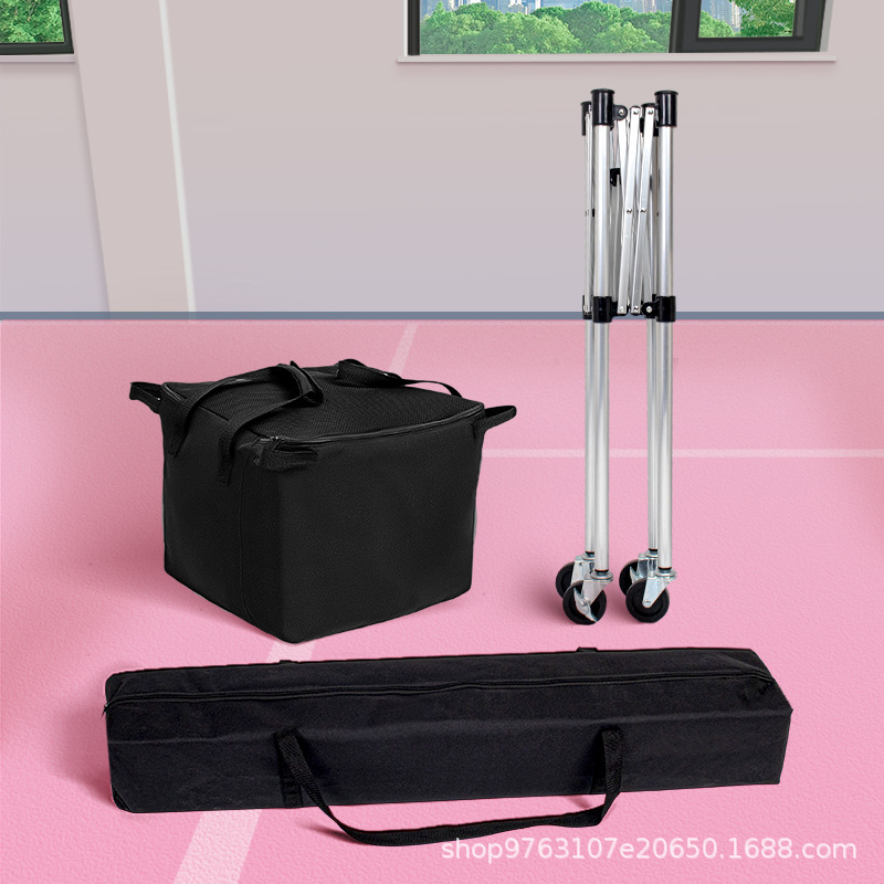 Tennis Ball Storage Cart, Pickleball and Table Tennis Coach Ball Pickup Cart, Ball Basket, Aluminum Alloy Folding Cart, Foldable and Portable