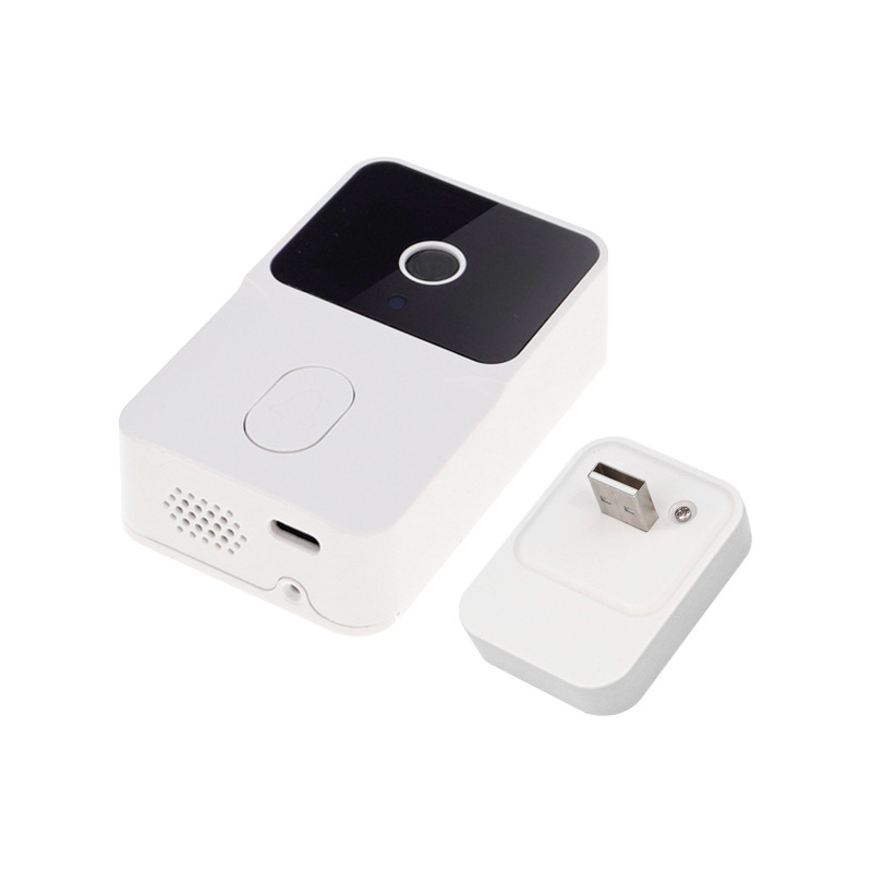 Low Power Consumption TUYA Video Doorbell WIFI Wireless Doorbell HD Smart Security Home Intercom Graffiti Cross Border