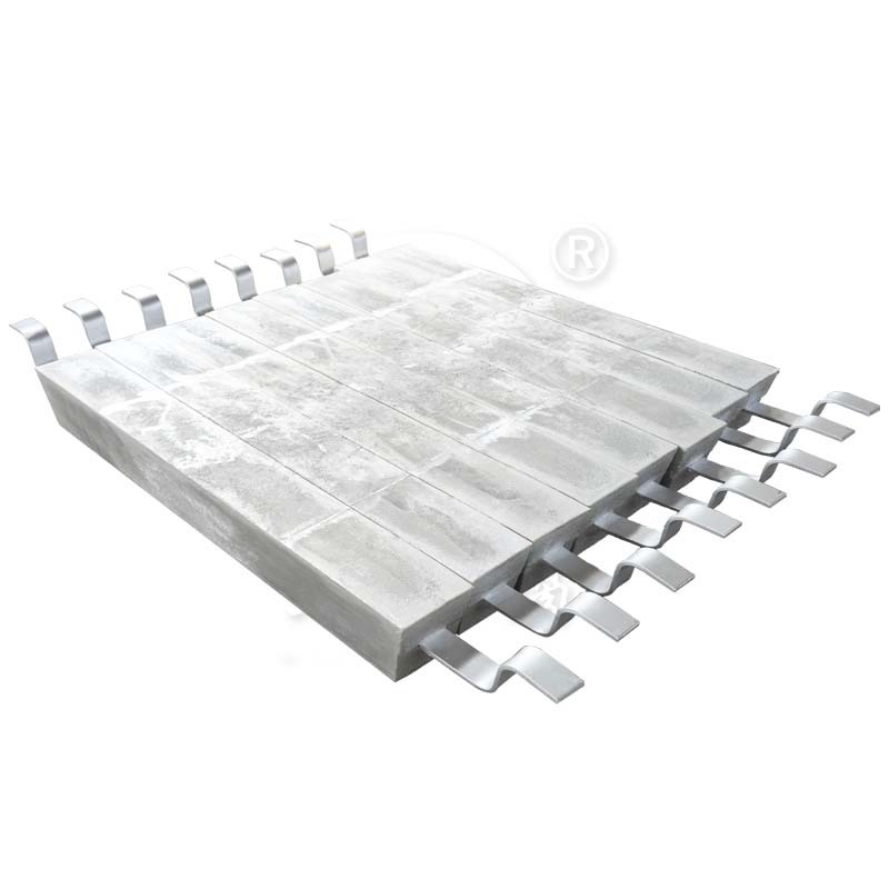 Libo Marine Anti-Corrosion Welded Aluminum Anode Aluminum Zinc Indium Cadmium Sacrificial Anode Marine Accessories Zinc Block Manufacturer Wholesale