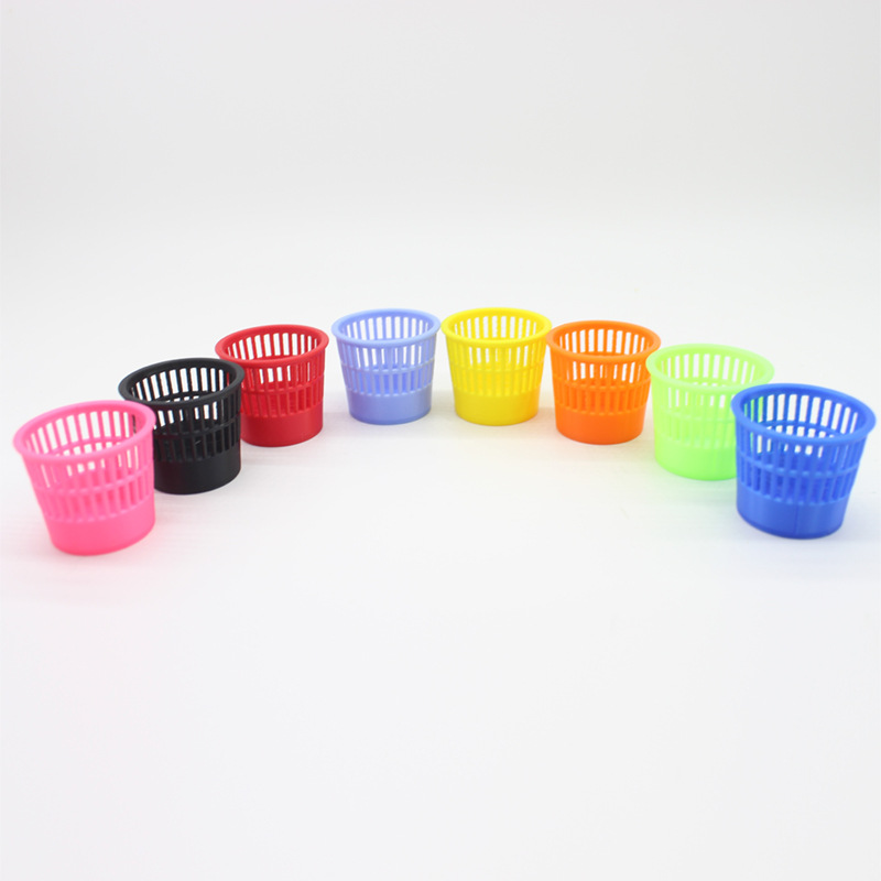 Doll house accessories mini 1:12 simulation trash basket pocket trash can home furnishings props miniature model