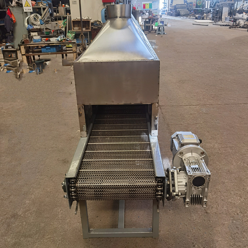 Food Air Drying Machine Assembly Line Chain-Type Mesh Belt Conveyor Annealing Furnace Steel Wire 304 Mesh Belt