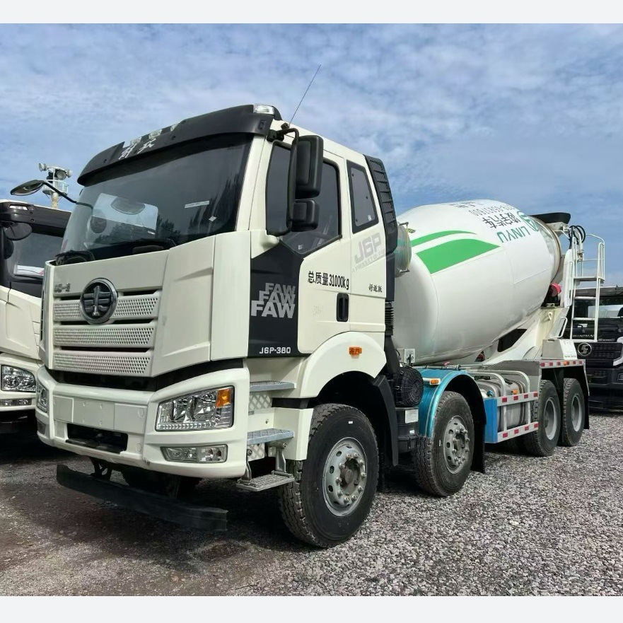 Подержанный цементовоз Faw, экспортный бетонный миксер Faw на Ближний Восток и в Центральную Азию