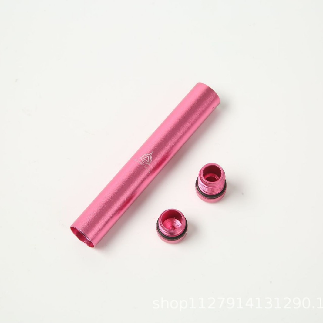 Cross-Border Direct Sales Aluminum Alloy Sealed with Silicone Sealed Metal Storage Tank Moisture-Proof and Drop-Proof Sealed Tube