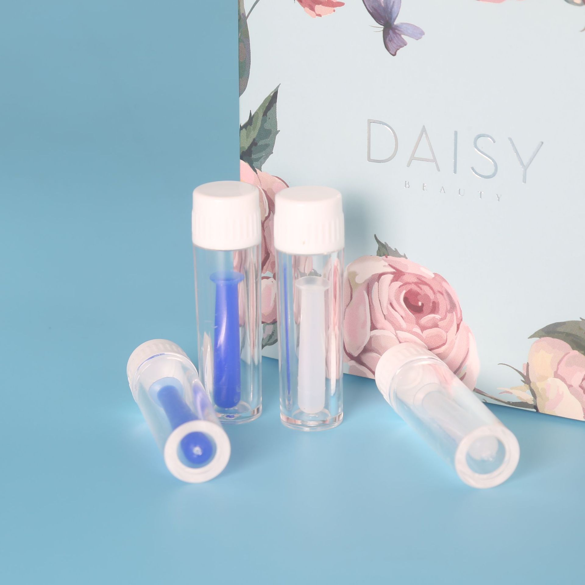 Синий средний Rgp присоска, цельный силикон, однокомпонентные пинцеты для снятия контактных линз