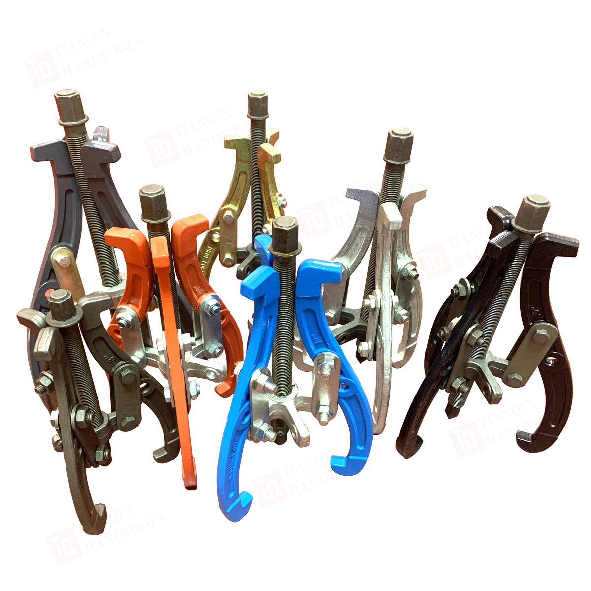 Cross-Border Forged Three-Claw Puller Bearing Puller Convertible Two-Claw Puller Multi-Function Puller Puller