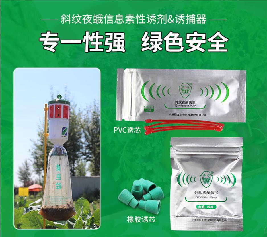 Zhongjie quartet insect pheromone inducer PVC Spodoptera litura pheromone inducer pvc