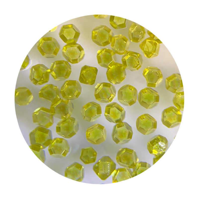 Upright Drill for Ultra-Hard Materials, Diamond Single Crystal D80, Complete Crystal Structure, High Transparency, Used in Industrial High-Temperature Applications