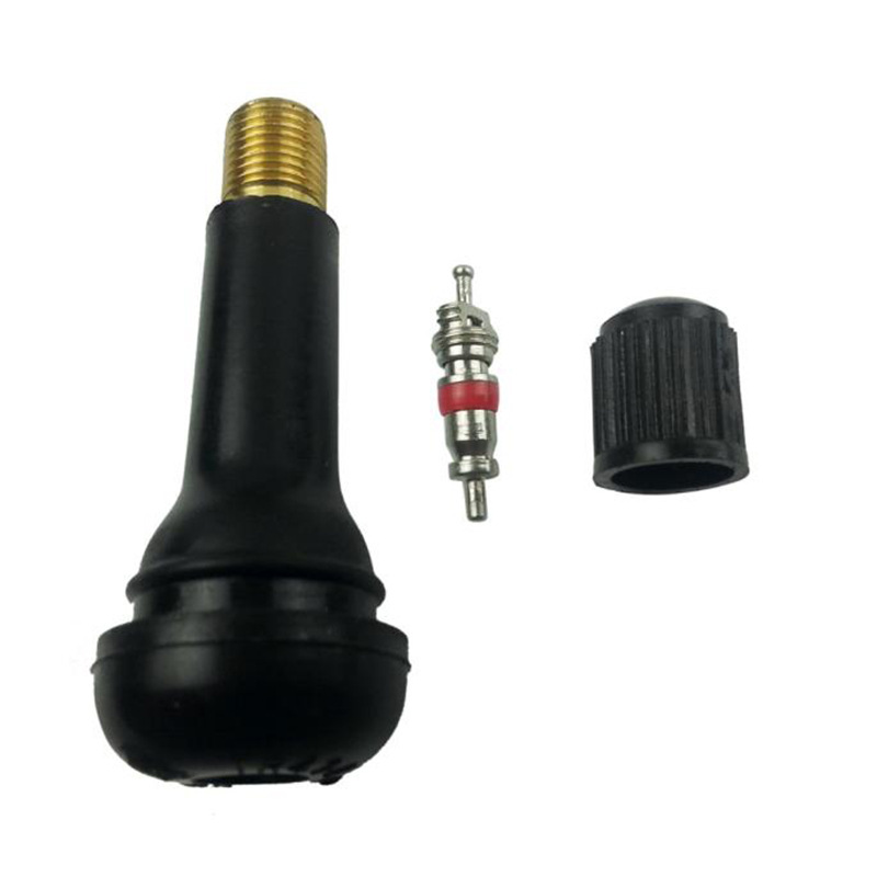 Automobile vacuum tire air nozzle car tubeless valve TR414 valve nozzle contains valve core spot
