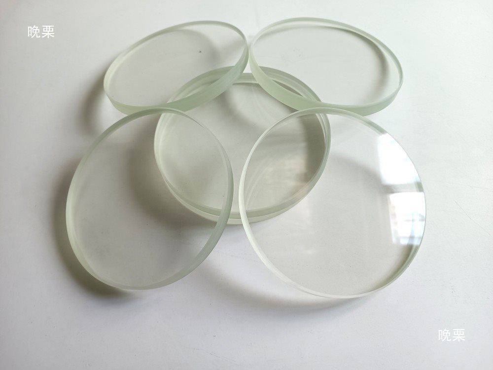 High Borosilicate Quartz Microcrystalline High Temperature Resistant Real Fire Fireplace Observation Window Mirror Tempered Wall Fire Oven Oven Glass