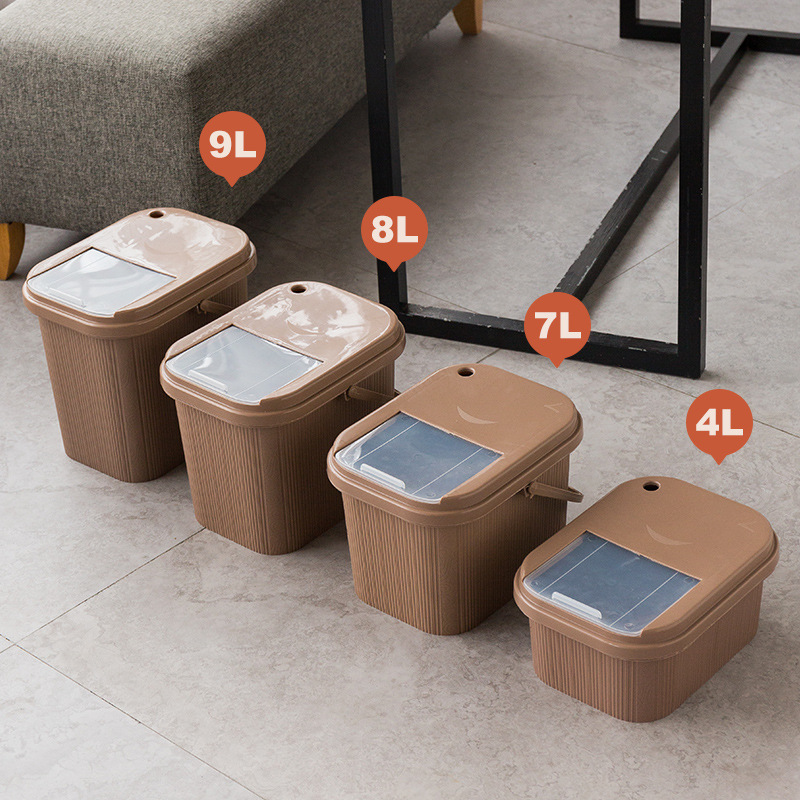 Tea Bucket Tea Slag Bucket Drain Bucket Kung Fu Tea Set Accessories Household Small Tea Bucket Tea Tray Tea Ceremony Tea Table Trash Bin