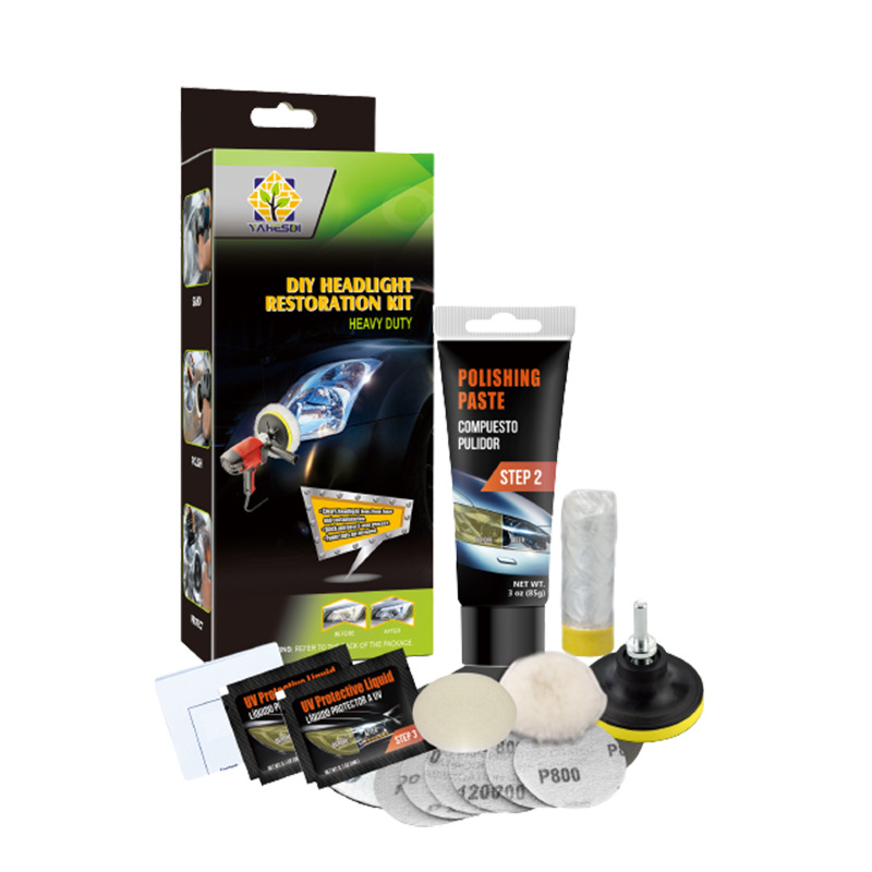 Car Headlight Repair and Renovation Kit Headlight Brightening Repair Kit Headlightrestoration for Cars