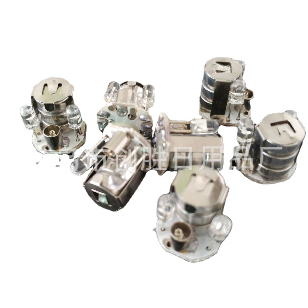 LED vibration Luminous Lamp core vibration flash movement red and blue luminous lamp flash movement luminous electronic accessories