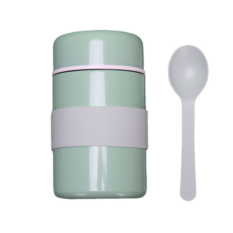 Japanese-style Braised Beaker 304 Pot Porridge Insulation Lunch Box Tremella Portable Student Mini Men's and Women's Outdoor Braised Porridge Pot