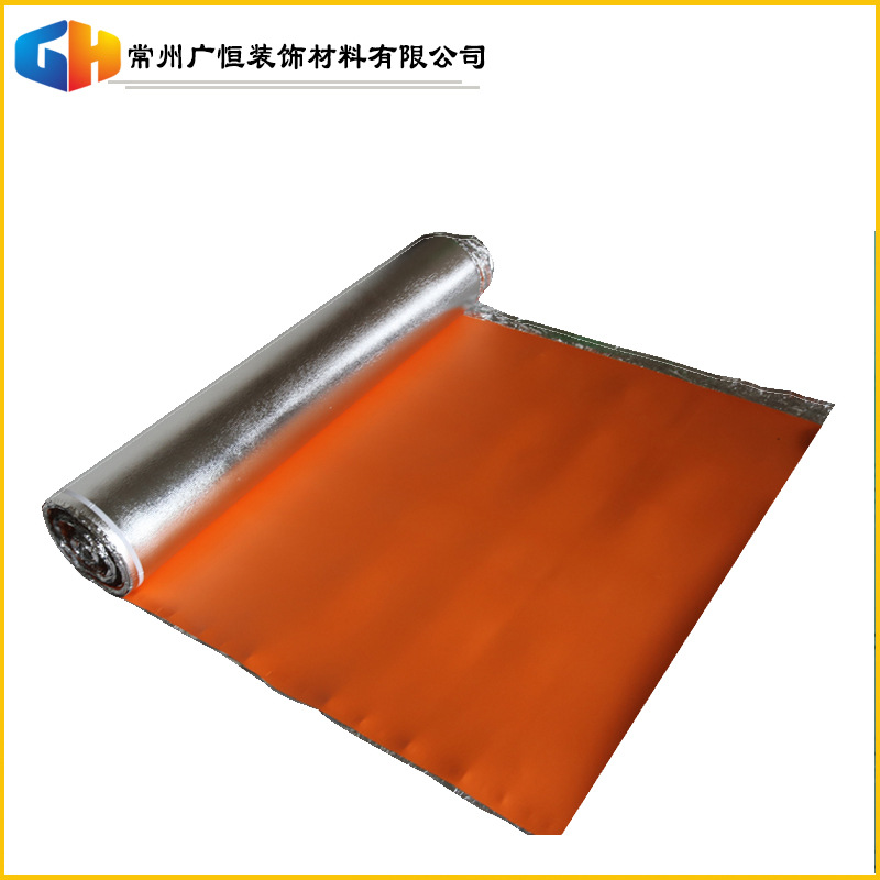 Влагозащитная пленка из массива дерева IXPE 2 мм 3 мм для геотермального отопления, перфорированная алюминиевая пленка, звукоизолирующий подкладка для теплого пола