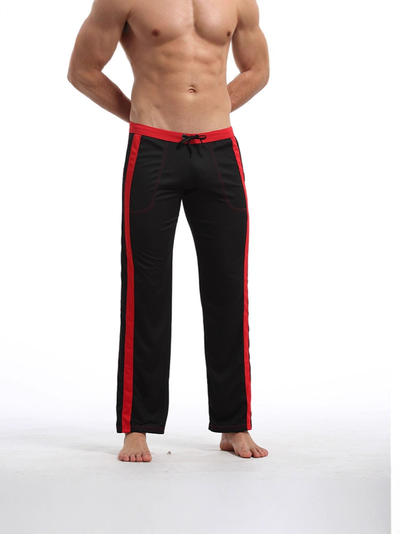 Boys' Sports Trousers, Youth Trousers, Solid Color Slim Trousers, Breathable, Quick-Drying, Not Stuffy, Summer Thin Trousers for Teenagers