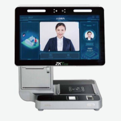 Entropy 200Pro Id Verification and Visitor Management All-In-One Machine, Second and Third Generation, Id Card Collection, Registration, and Facial Recognition