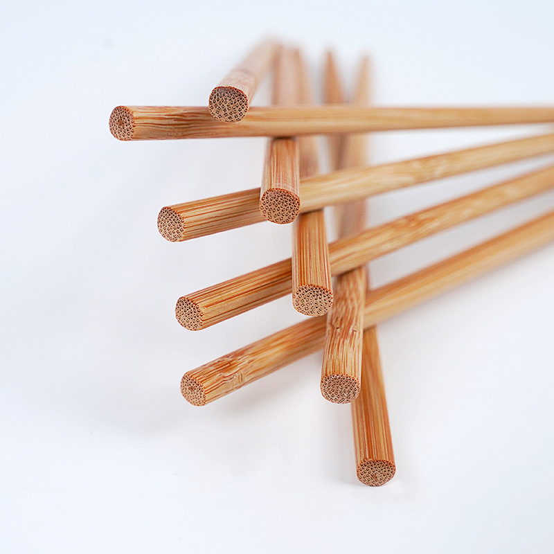 Disposable Carbonized Bamboo Chopsticks Separate Packaging Hygienic Convenient Hotel Restaurant Hot Pot Shop Takeaway Chopsticks