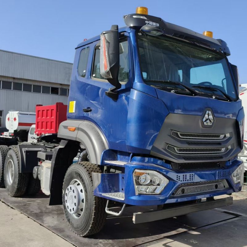 Cross-Border Supply Tractor Truck & Semi-Trailer with Howo