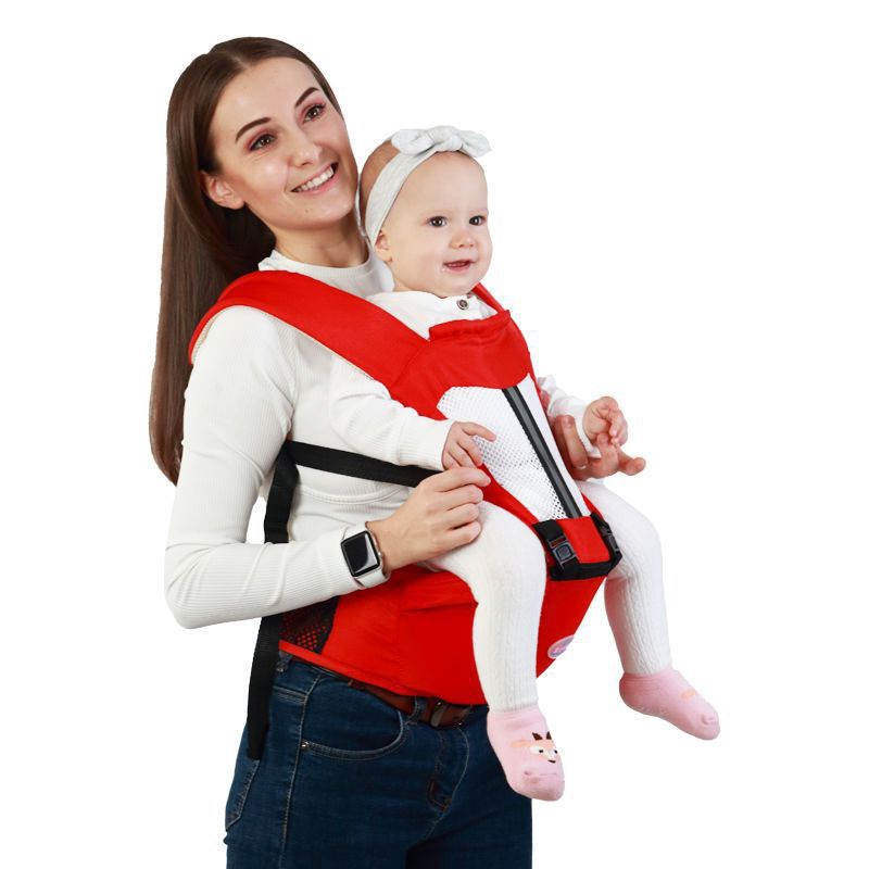 Baby Carrier Waist Stool Baby Four-Season Front-Hold Baby Carrier Front and Rear Dual-Use Carrier to Carry Children One Piece Wholesale
