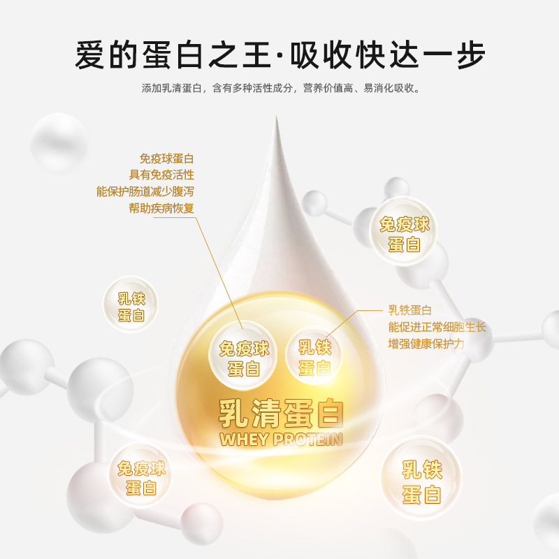 Factory direct spot new pet Zhikang pet goat milk powder puppy kitten milk powder puppy kitten milk powder 50g