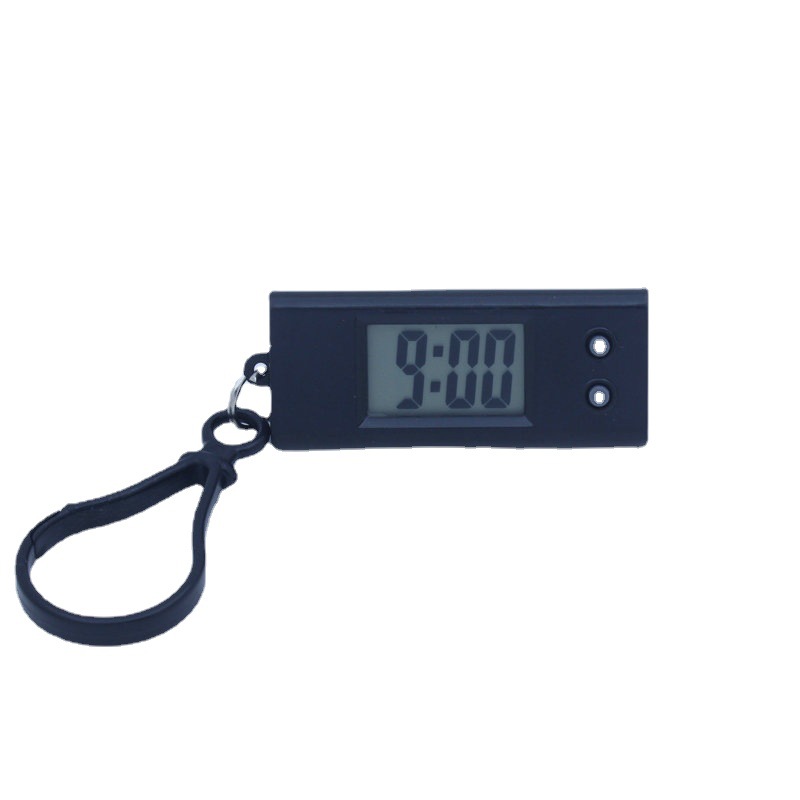 Small hanging watch examination watch backpack key timer mini electronic clock triangle Oval