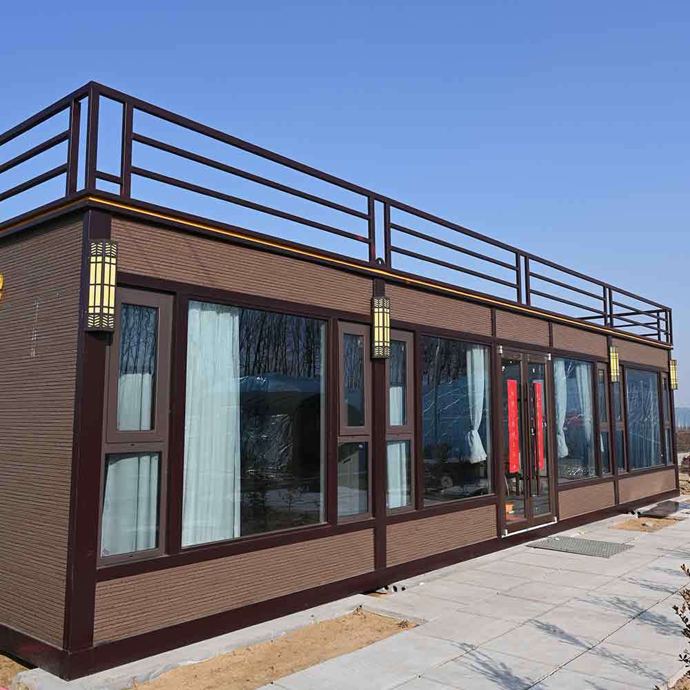 Customized Prefabricated Integrated House Steel Structure House Commercial Integrated House Office Custom Mobile House