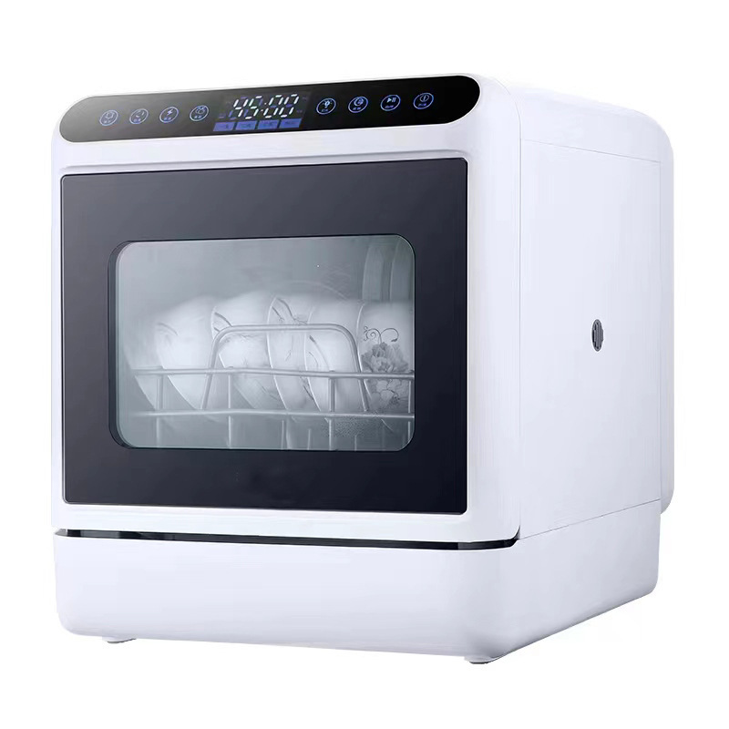 Cross-Border Dishwasher Desktop Installation-Free Household Fully Automatic Intelligent Washing, Disinfection, Drying and Sterilization with Water Tank Delivery