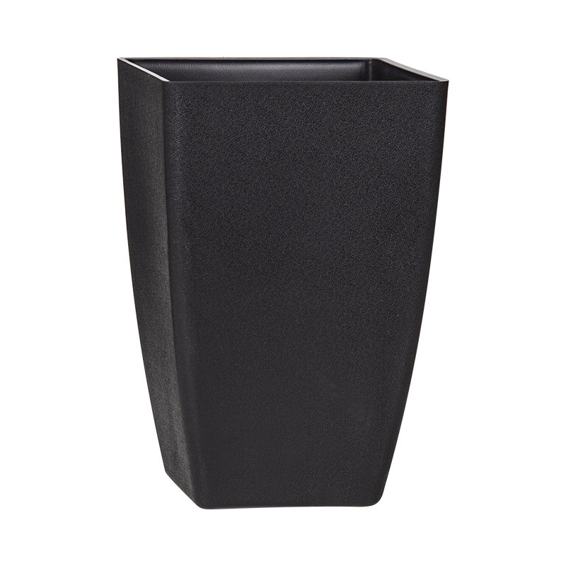 Manufacturer Wholesale Square Plastic Flower Pots, High Version Pp Pots, Artificial Flower Decorative Ornaments, Frosted Thickened Flower Arrangement Succulent Pots