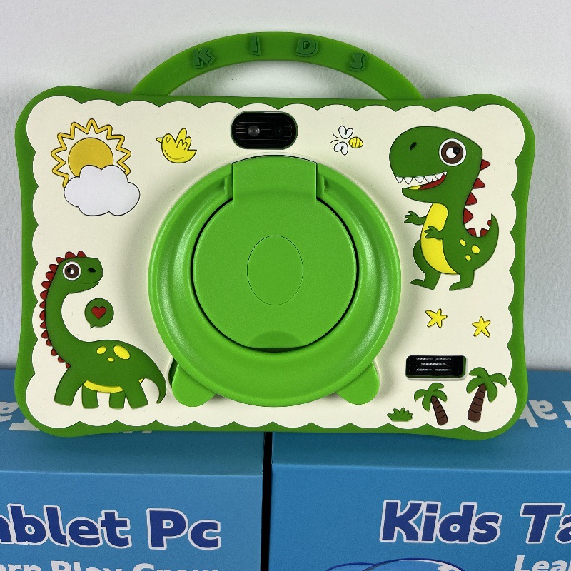 Cross-Border New Model 7inch Tablet Wholesale Eight-Core Full Network Kidsren's Student Computer Wifi Learning Machine Export