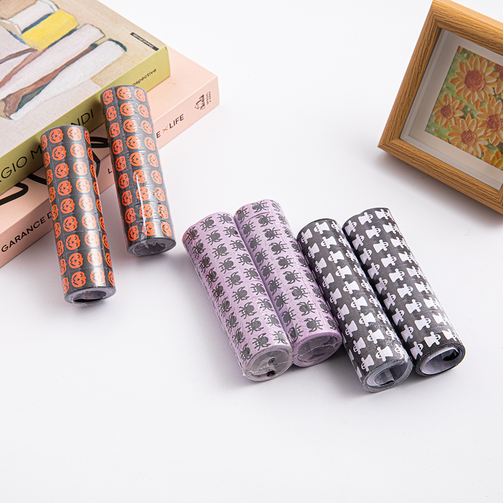 Send Paper Birthday Party Supplies Factory Direct Sales Mouth Blowing Ribbon Streamer Aluminum Mold Delivery Paper Atmosphere Props Wholesale