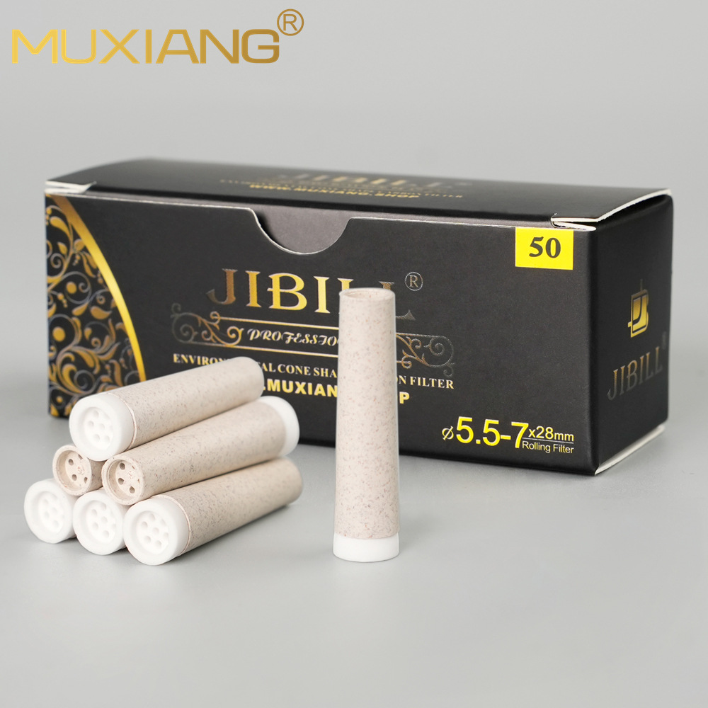 New Customized 7mm Conical Filter Degradable + Plastic Shell Filter Element Oem