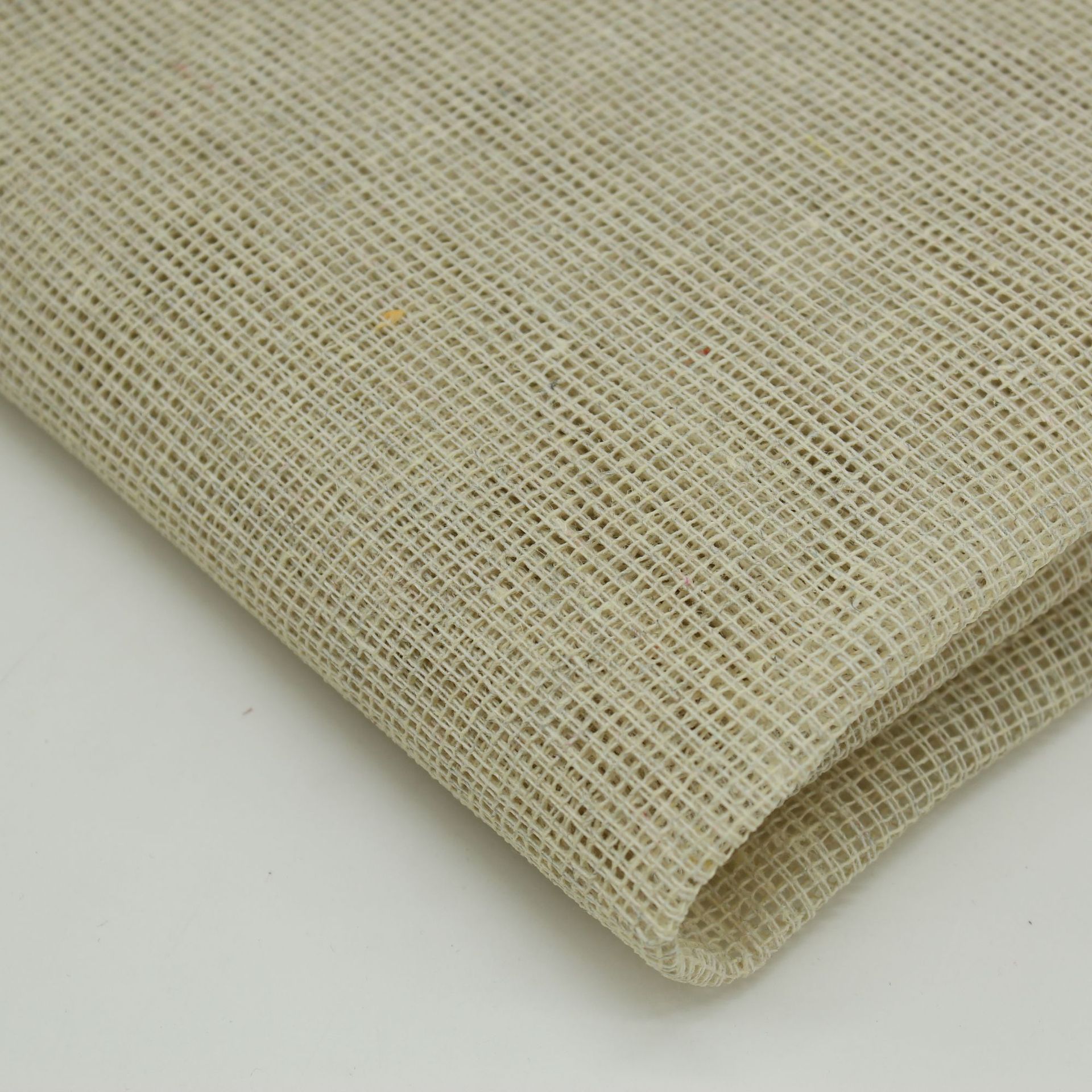 Ancient building restoration project decoration linen yarn shoe material lining Ramie mesh ancient piano bag double buckle paint wrapped soft linen