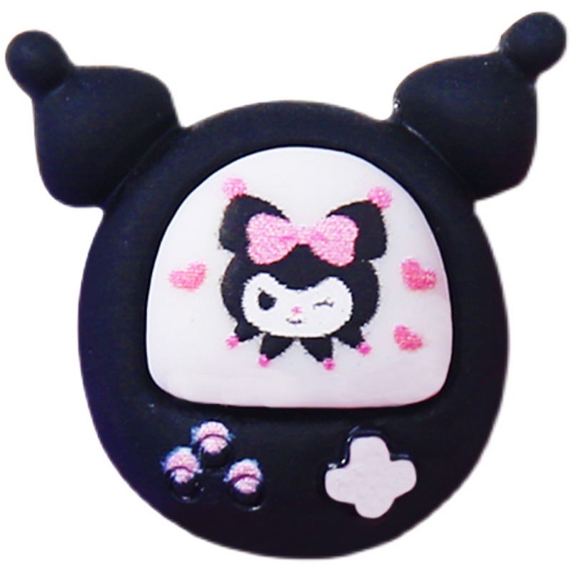 Purple series cartoon diy material package cream glue mobile phone shell resin hairpin jewelry accessories handmade