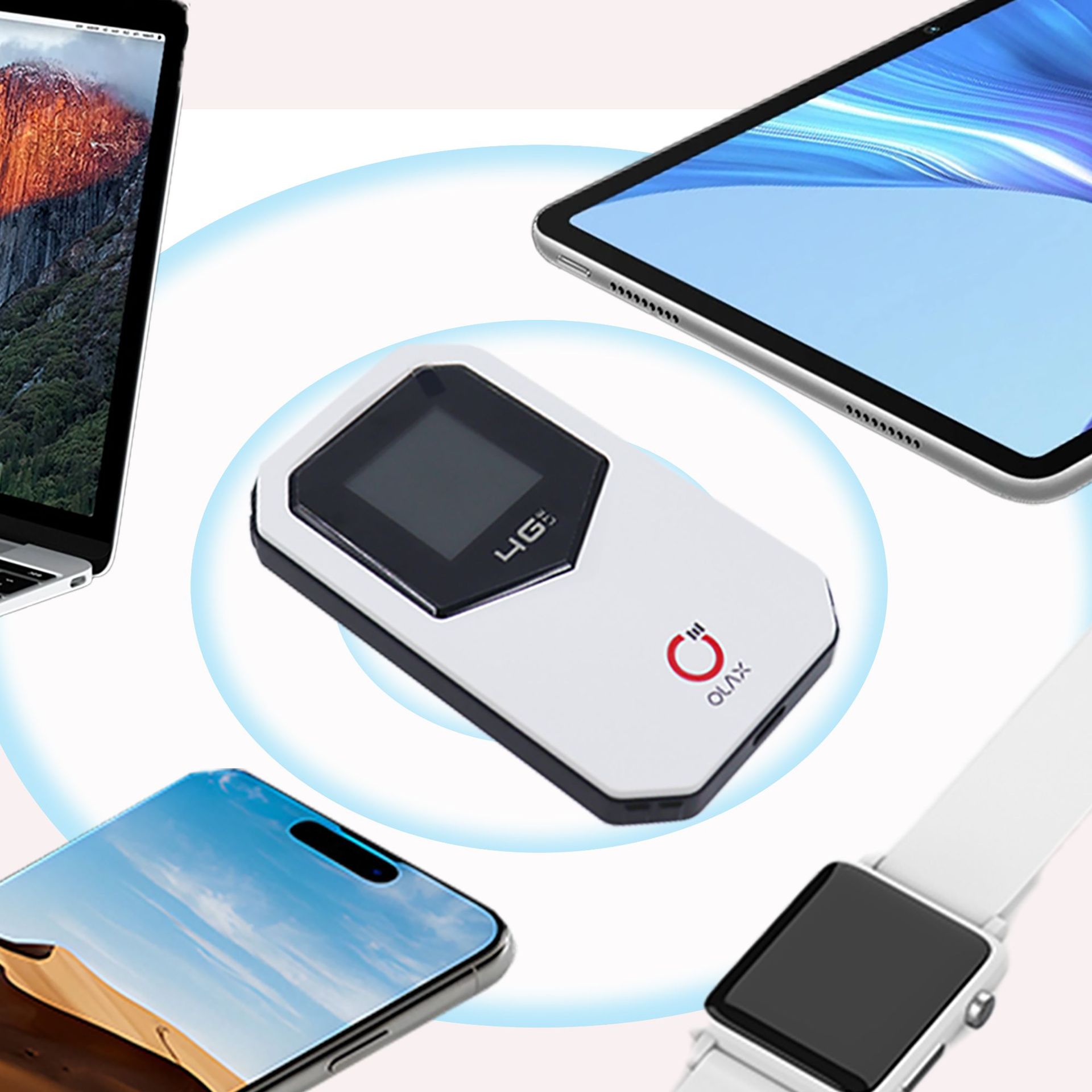 Olax Mt85 Lcd Screen 150Mbps Hotspot 3000Mah Wifi Router 4g Modem