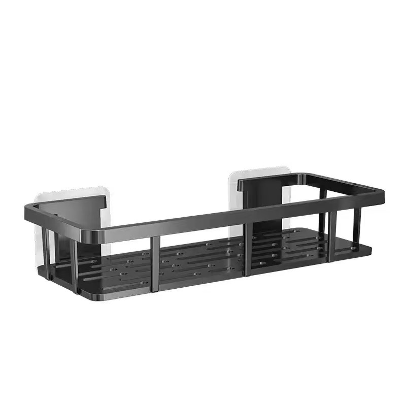 Cross-Border Storage Rack Bathroom Storage Rack Punch-Free Multi-Functional Bathroom Rack Washbasin Wall-Mounted Bathroom Storage Rack