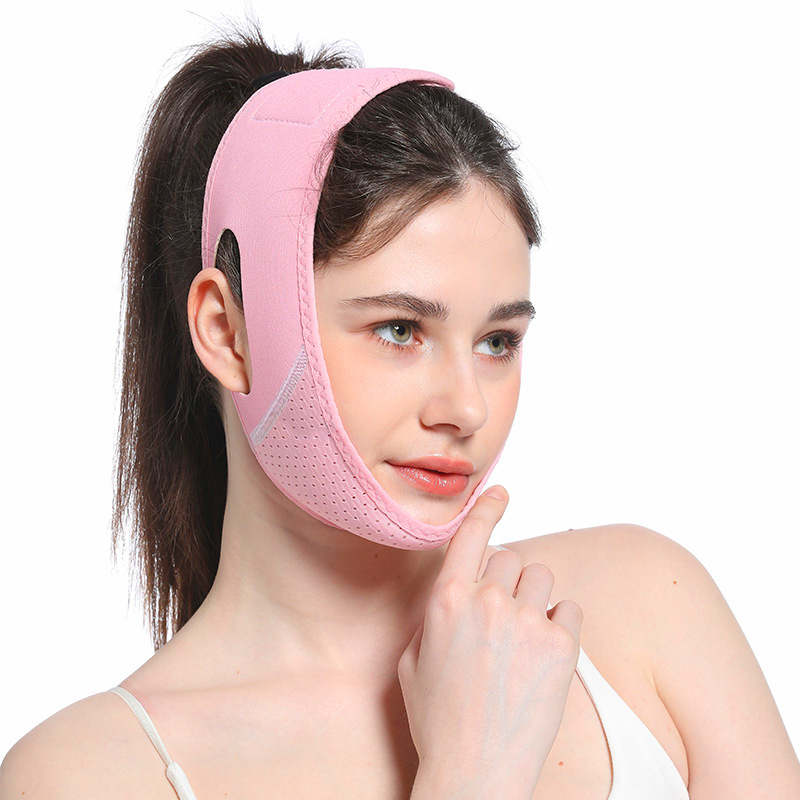 V-Face Mask, Small Face Shaping Sleep Mask, Firming Nasolabial Folds, Double Chin Lifting, Small V-Face Bandage, Double Chin
